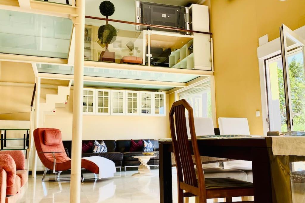 Madrid City Modern Apartment In Villa, Free Wifi อาร์โรโยโมลีโนส ภายนอก รูปภาพ